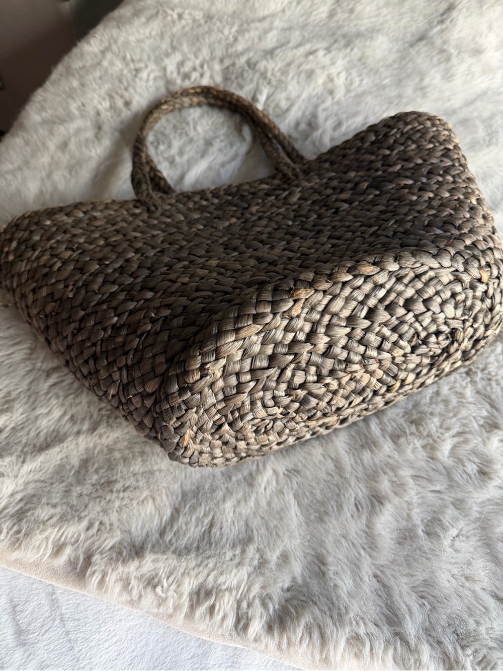 J.Crew straw bag. - Picture 4 of 10